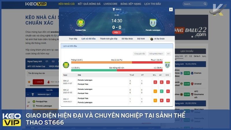 giao dien hien dai va chuyen nghiep - Kèo Bóng Đá Nhà Cái – Bí Quyết Xem Lịch Thi Đấu Và Soi Kèo Nhà Cái 5 Chuẩn Xác Tại ST666